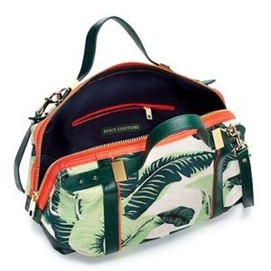 Juicy Couture “Hansen Canvas Bowler” handbag